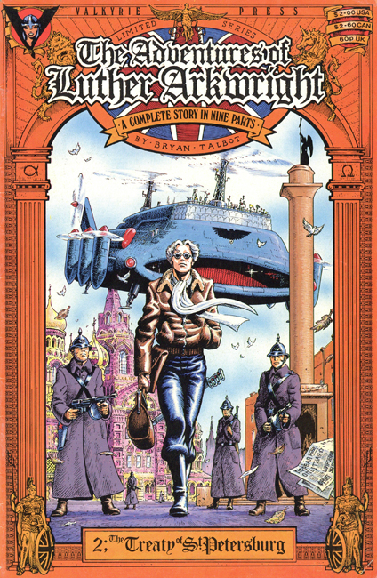 <b> <I> The Adventures Of Luther Arkwright</b> </i>  (# <b>2</b>), 1987 comic